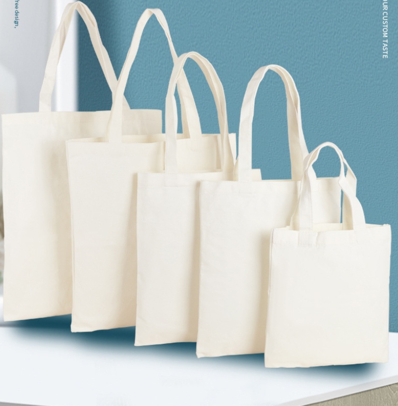 Sacola de lona personalizada em branco Sacola de lona personalizada em branco