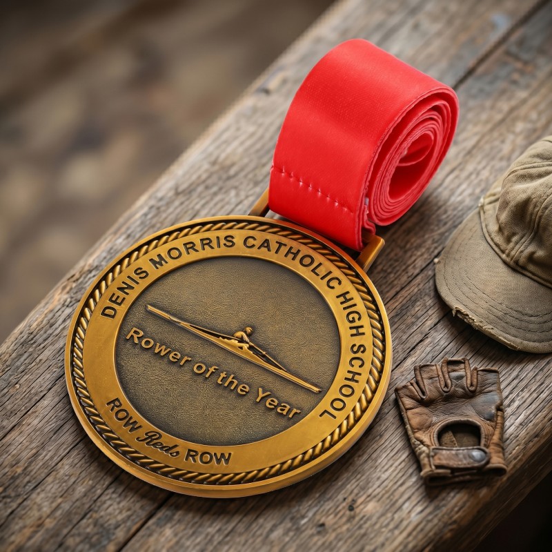 Medalhas esportivas personalizadas para prêmios de competição