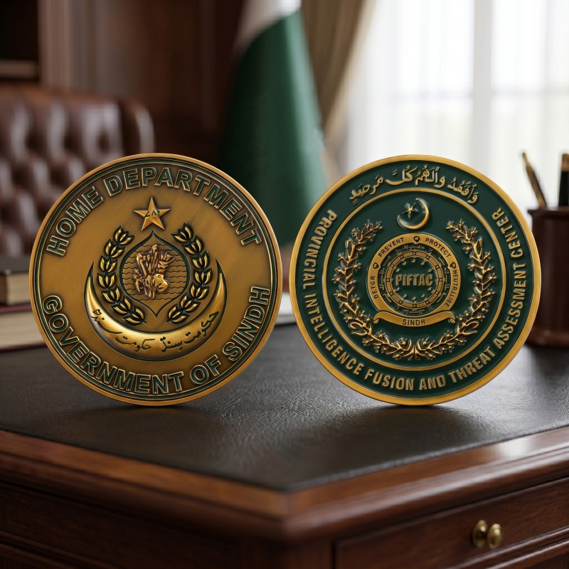 Moedas de desafio personalizadas