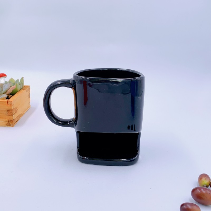 Caneca de Bolso de Biscoito de Cerâmica