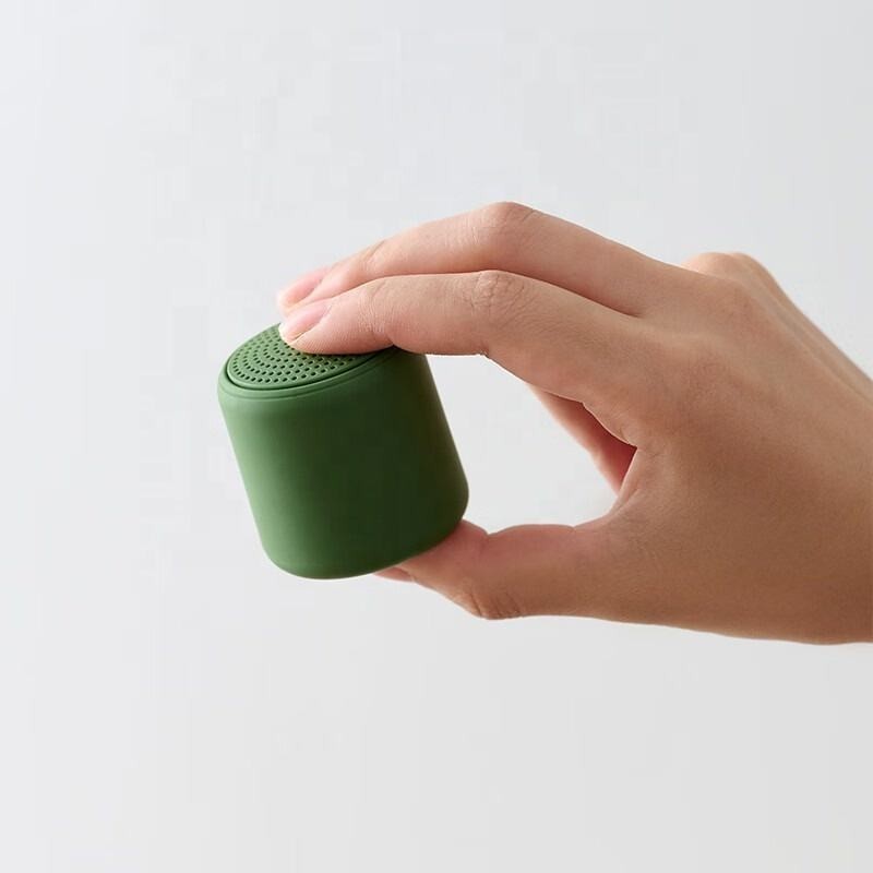 Mini alto-falante Bluetooth portátil com logotipo personalizado
