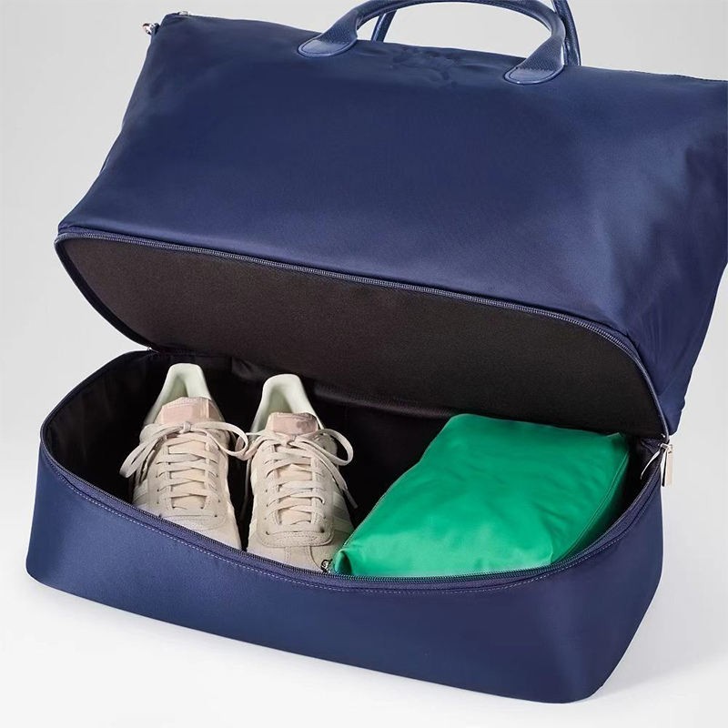 Bolsa de viagem expansível com compartimento para sapatos