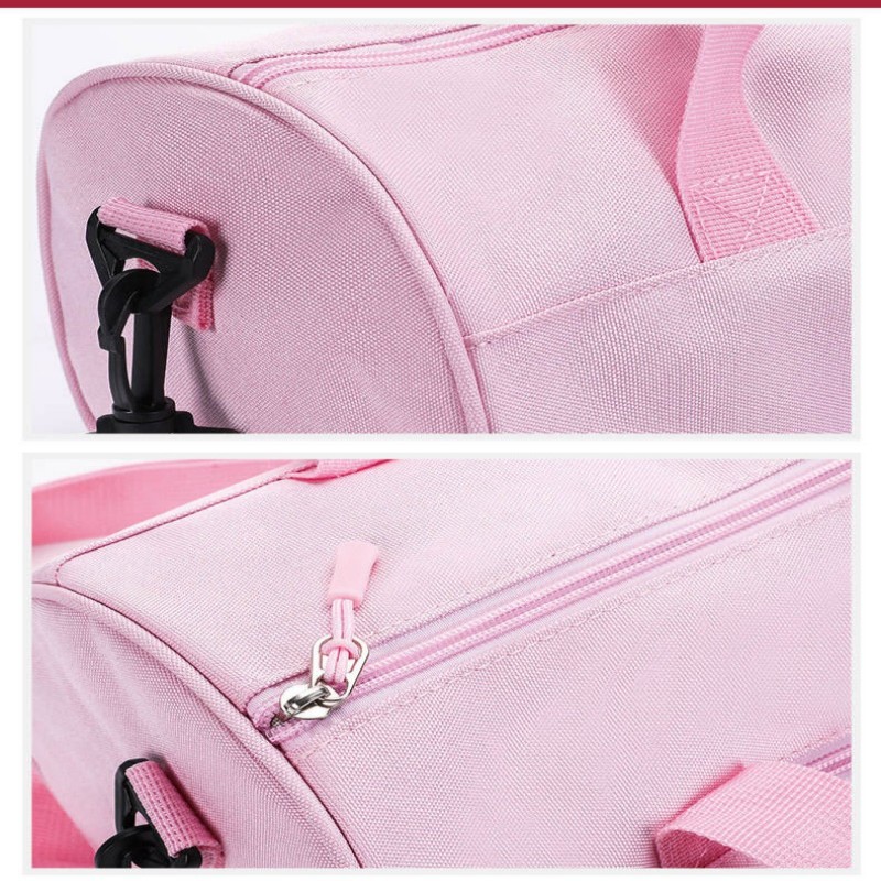 Bolsa de ginástica cilíndrica personalizada