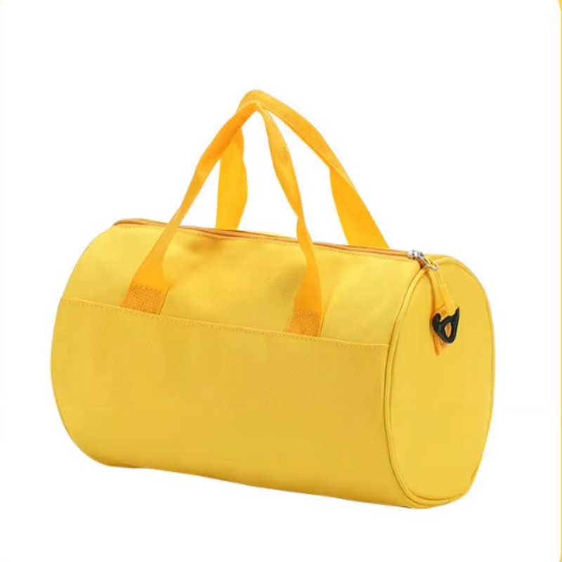 Bolsa de ginástica cilíndrica personalizada Bolsa de ginástica cilíndrica personalizada