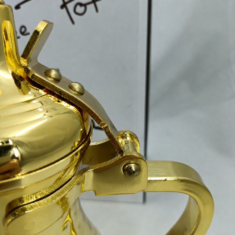 Servidor de chá e café árabe de aço inoxidável Dallah Pot Médio Oriente
