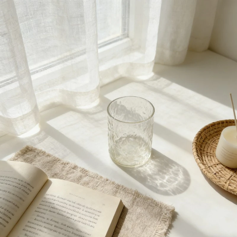 Hand Hammered Bark Texture Glass Tumblers