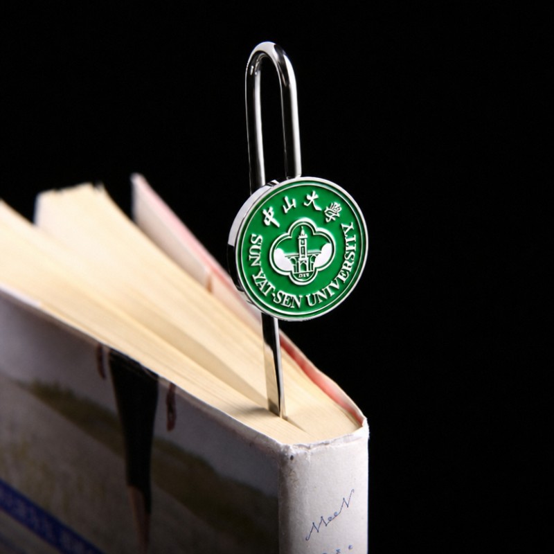 Marcadores de metal comemorativos da universidade com logotipo personalizado