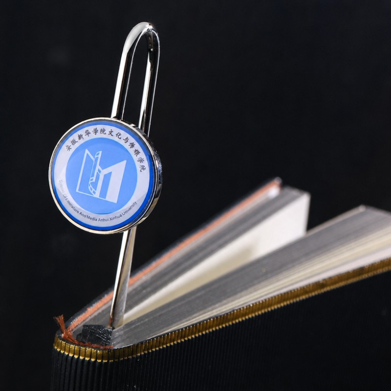 Marcadores de metal comemorativos da universidade com logotipo personalizado