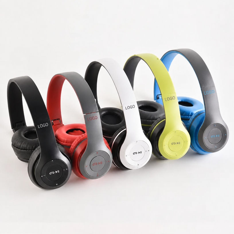 Fones de ouvido intra-auriculares Bluetooth sem fio P47
